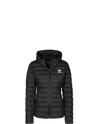 schwarze Jacke von adidas