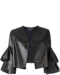 schwarze Jacke von Alexander McQueen