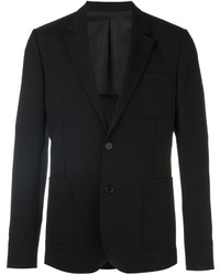 schwarze Jacke von AMI Alexandre Mattiussi