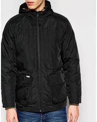 schwarze Jacke von Puffa