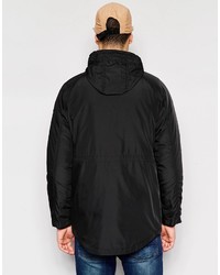 schwarze Jacke von Puffa