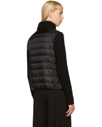 schwarze Jacke von Moncler