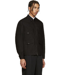schwarze Jacke von Lemaire