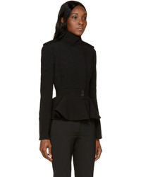 schwarze Jacke von Alexander McQueen