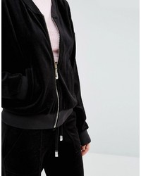 schwarze Jacke von Juicy Couture