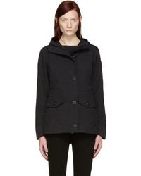 schwarze Jacke von Canada Goose