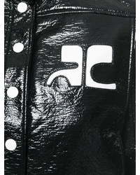 schwarze Jacke von Courreges