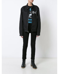 schwarze Jacke von Enfants Riches Deprimes