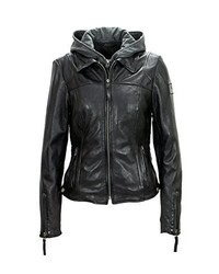 schwarze Jacke von Freaky Nation