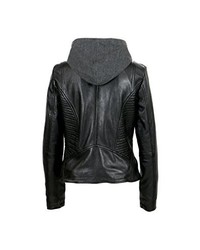 schwarze Jacke von Freaky Nation