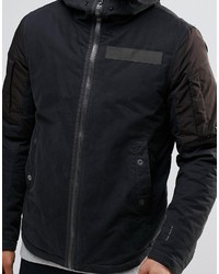 schwarze Jacke von G Star