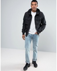 schwarze Jacke von Asos