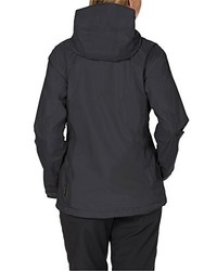 schwarze Jacke von Jack Wolfskin