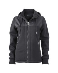 schwarze Jacke von James & Nicholson