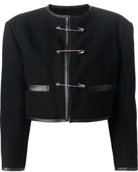 schwarze Jacke von Jean Paul Gaultier