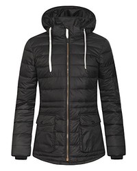 schwarze Jacke von Luhta