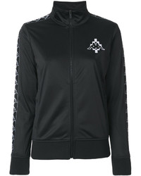 schwarze Jacke von Marcelo Burlon County of Milan