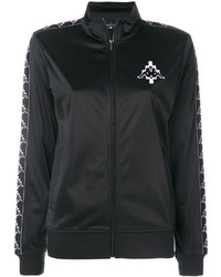 schwarze Jacke von Marcelo Burlon County of Milan