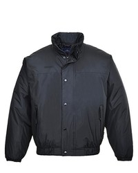 schwarze Jacke von Portwest