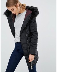 schwarze Jacke von Puffa