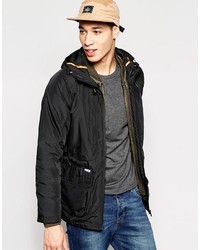 schwarze Jacke von Puffa