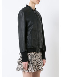 schwarze Jacke von Derek Lam 10 Crosby