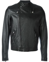 schwarze Jacke von Saint Laurent