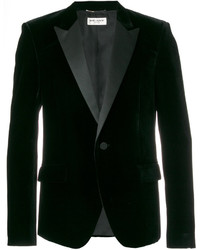 schwarze Jacke von Saint Laurent