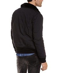 schwarze Jacke von Schott NYC