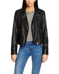 schwarze Jacke von Selected Femme