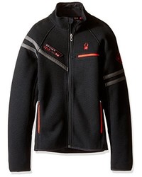 schwarze Jacke von Spyder