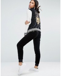 schwarze Jacke von Juicy Couture