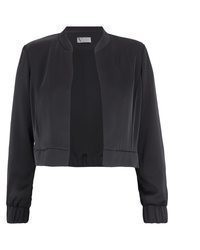 schwarze Jacke von Vera Mont