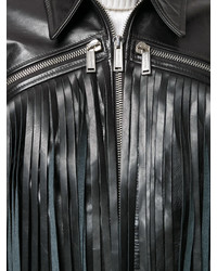 schwarze Jacke von DSQUARED2