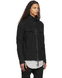 schwarze Jeans Bomberjacke von Boris Bidjan Saberi