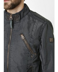 schwarze Jeans Bomberjacke von NAGANO