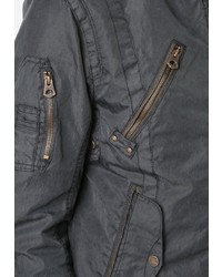 schwarze Jeans Bomberjacke von NAGANO