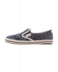schwarze Jeans Espadrilles von Bugatti