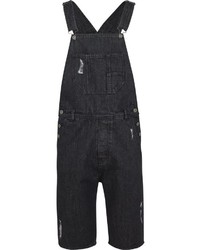 schwarze Jeans Latzhose von Urban Classics