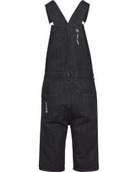 schwarze Jeans Latzhose von Urban Classics