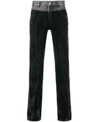 schwarze Jeans mit Acid-Waschung von Givenchy