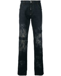 schwarze Jeans mit Acid-Waschung von Philipp Plein