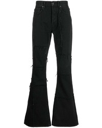 schwarze Jeans mit Destroyed-Effekten von Acne Studios