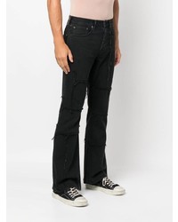 schwarze Jeans mit Destroyed-Effekten von Acne Studios