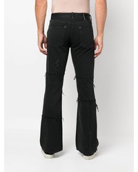 schwarze Jeans mit Destroyed-Effekten von Acne Studios