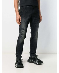 schwarze Jeans mit Destroyed-Effekten von Faith Connexion