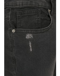 schwarze Jeans mit Destroyed-Effekten von Urban Classics