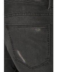 schwarze Jeans mit Destroyed-Effekten von Urban Classics
