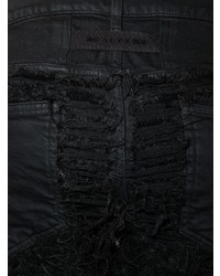 schwarze Jeans mit Destroyed-Effekten von 1017 Alyx 9Sm