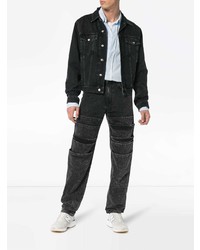 schwarze Jeans mit Destroyed-Effekten von Y/Project